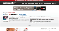 Desktop Screenshot of campussafetymagazine.com